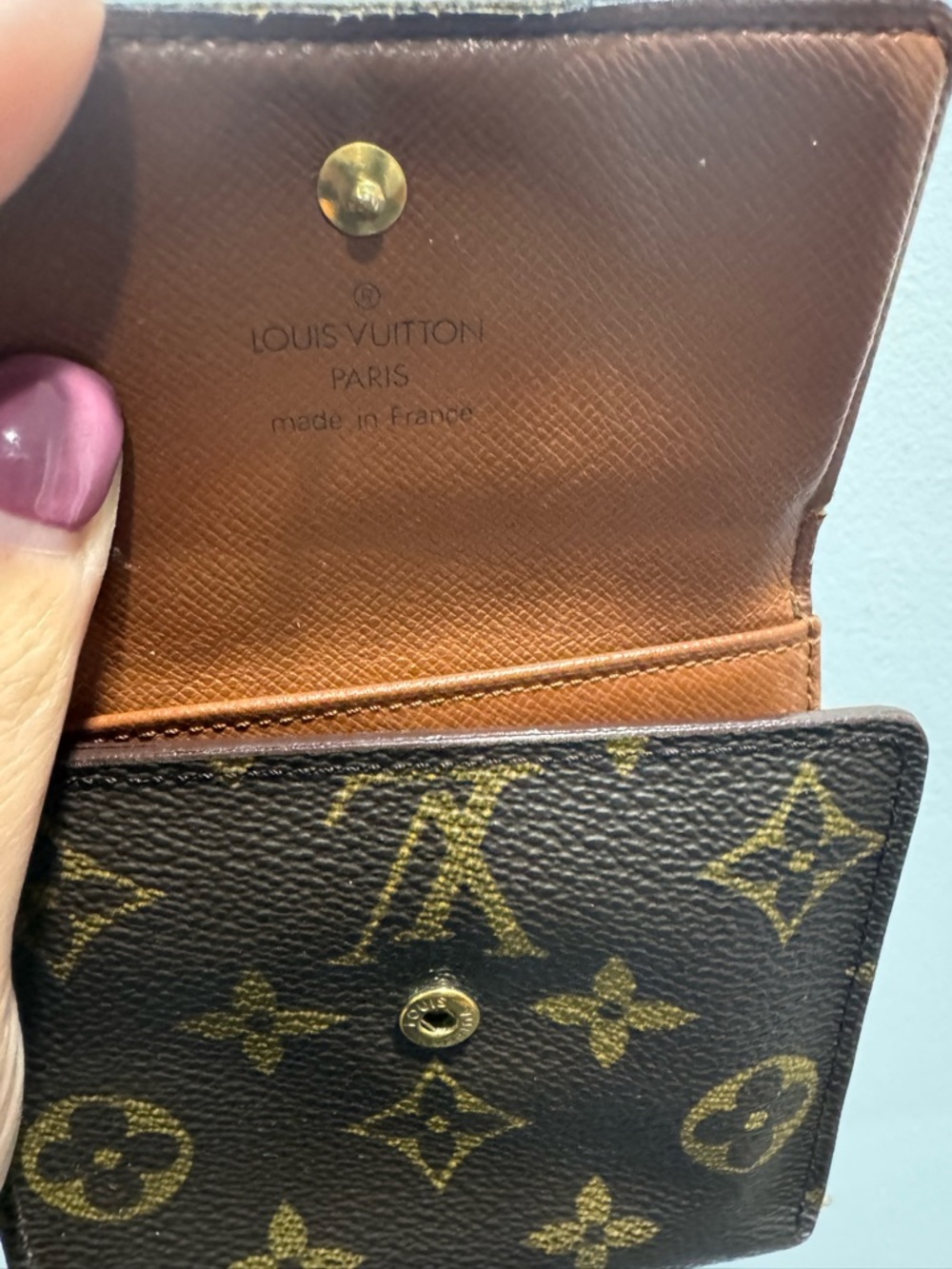 Louis Vuitton Monogram Canvas Vintage Snap Wallet - Picture 4 of 12